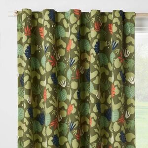 Pillowfort Dinosaur Kids Blackout Window Curtain Panel 42" x 84" New